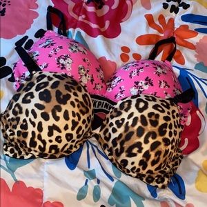 VICTORIA SECRET-PINK! 2 BRAS FOR THE PRICE OF ONE!